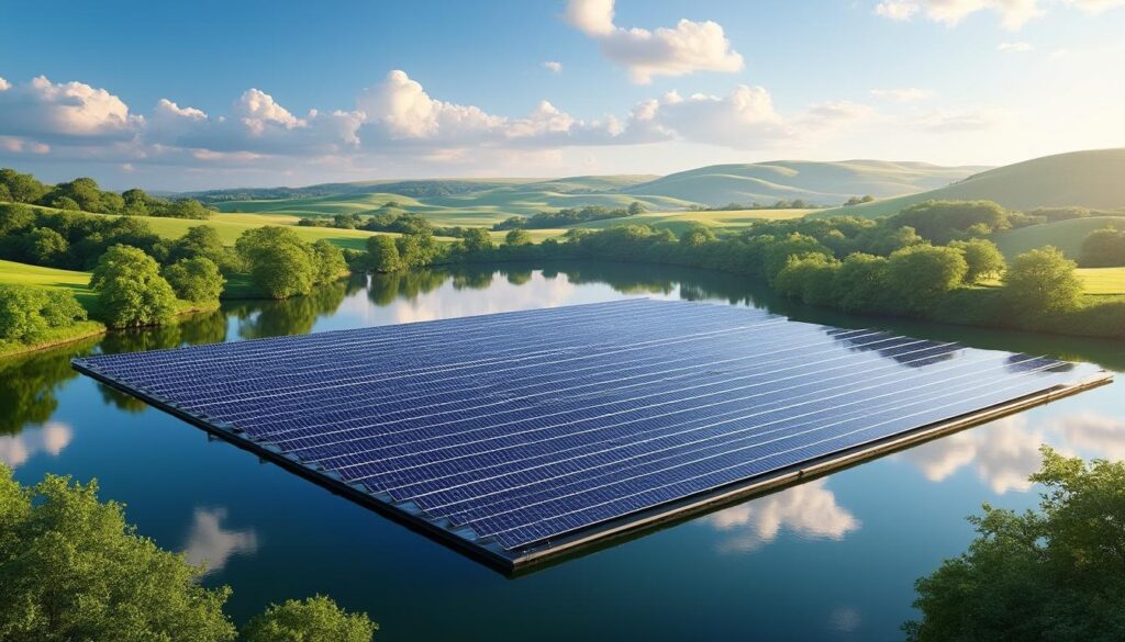 découvrez le parc solaire flottant de perthes, le plus grand d'europe, qui se déploie pour offrir une solution innovante et durable en matière d'énergie renouvelable. explorez comment ce projet révolutionne l'environnement et la production d'énergie.