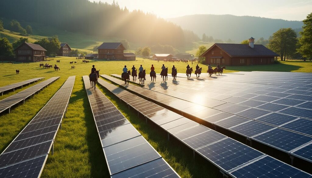 découvrez comment la nouvelle centrale solaire de l'estrade illumine la cavalerie, fournissant une énergie durable à 3 000 habitants et contribuant ainsi à un avenir plus vert.