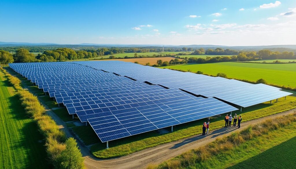 découvrez la richesse et l'innovation de la plus vaste centrale solaire au sol du maine-et-loire. plongez dans un univers durable où l'énergie solaire transforme le paysage énergétique de la région. explorez les technologies avancées et l'impact environnemental de cette installation emblématique.