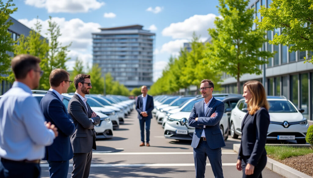 renault group, we drive solar et mywheels lancent à utrecht le premier service d’autopartage v2g en europe, une initiative innovante pour une mobilité durable et intelligente.