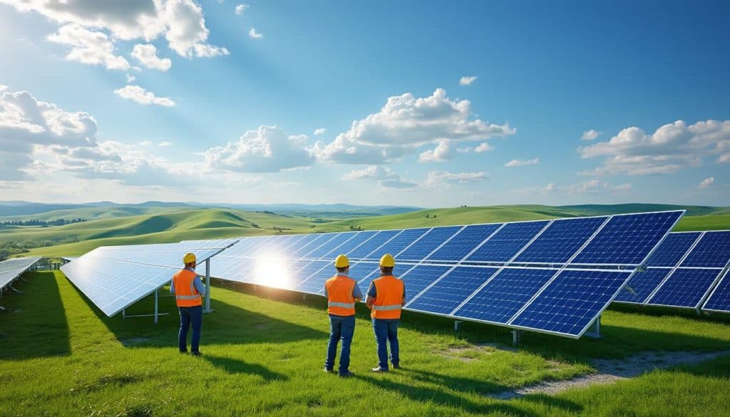 ampyr solar europe inaugure un parc photovoltaïque de 45mwp dans la région du brandebourg, renforçant la production d'énergie renouvelable en allemagne et soutenant la transition énergétique verte.