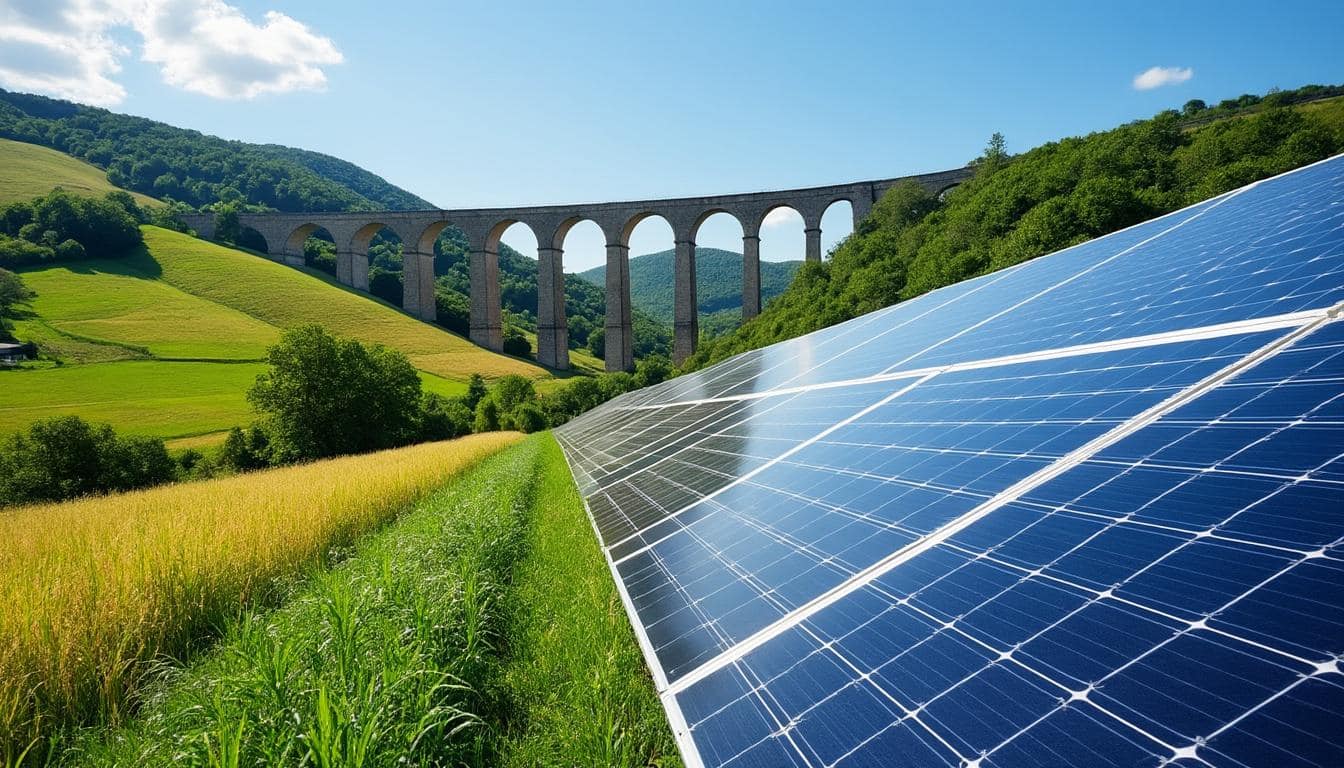 découvrez le nouveau parc solaire participatif inauguré à wimille, situé près du viaduc, une initiative écologique favorisant l'énergie renouvelable et la participation citoyenne.