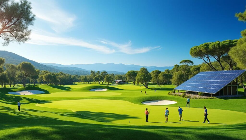 découvrez le golf de barbet à lombez, un site alliant énergie solaire et renouveau sportif pour une expérience unique et durable.