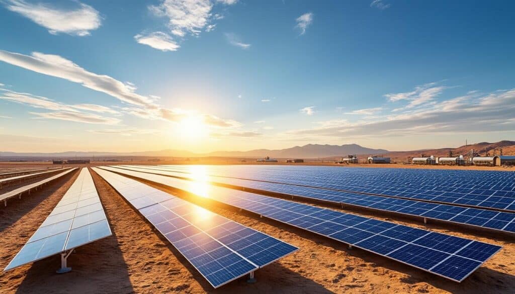 ntpc met en service une centrale solaire photovoltaïque de 243,66 mw à khavda-i, renforçant la production d'énergie renouvelable et soutenant la transition énergétique durable.