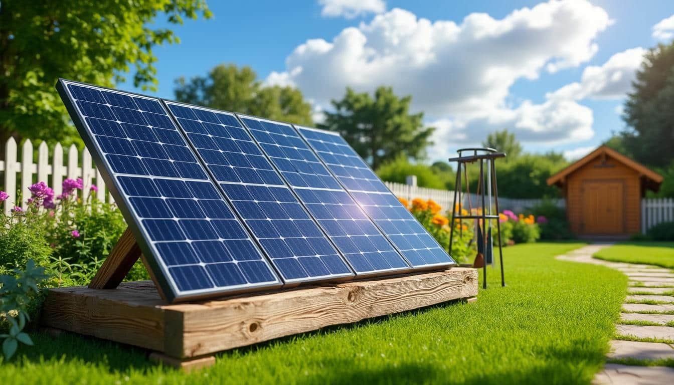 découvrez comment économiser 450 € par an en énergie grâce à l'installation de panneaux solaires à domicile et bénéficiez d'une solution écologique et économique.