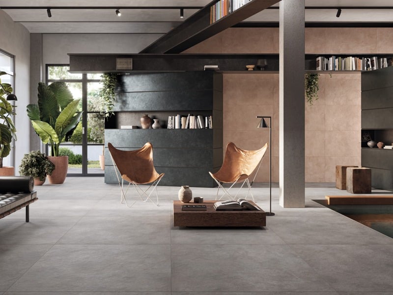 Carrelage effet pierre et architecture contemporaine : dialogue entre nature et design