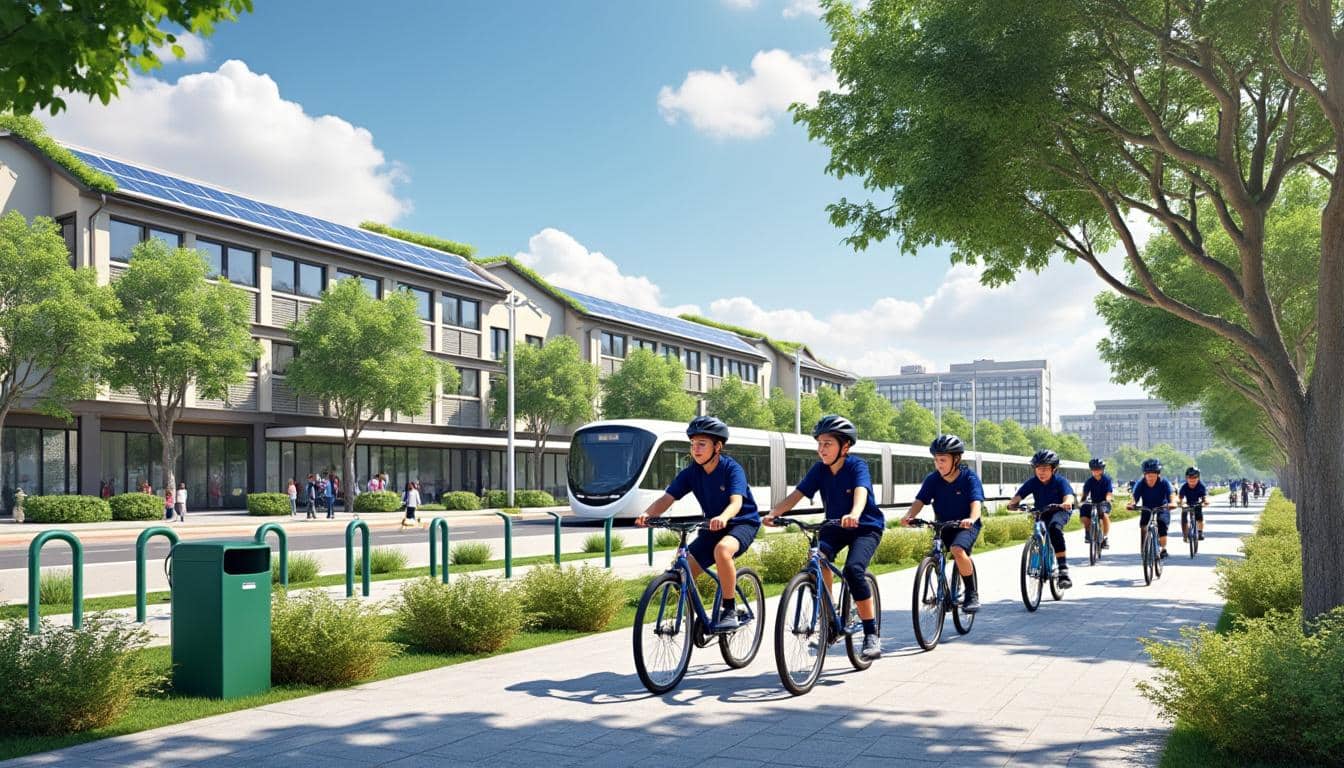 découvrez comment nyons, à travers le projet de la cité solaire roumanille, s'engage activement en faveur de la jeunesse et des mobilités douces pour un avenir durable.