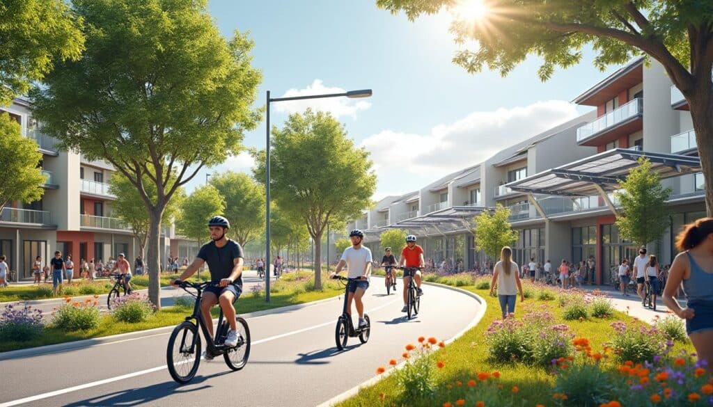découvrez comment nyons, à travers la cité solaire roumanille, soutient la jeunesse et promeut les mobilités douces pour un avenir durable.