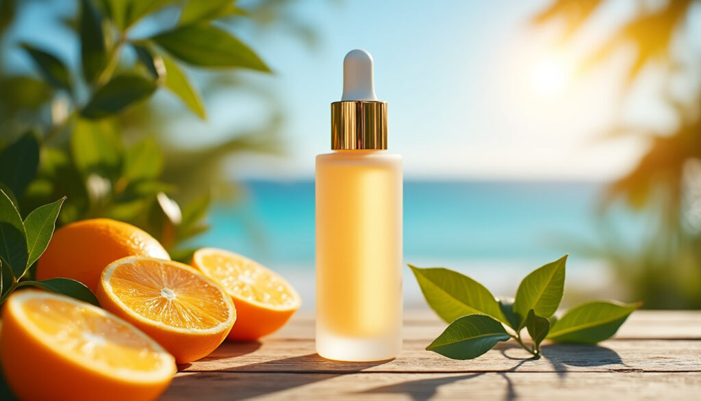 découvrez ce sérum solaire plébiscité par les françaises, noté 100/100 sur yuka, qui protège et prolonge l'éclat naturel de votre peau tout l'été.