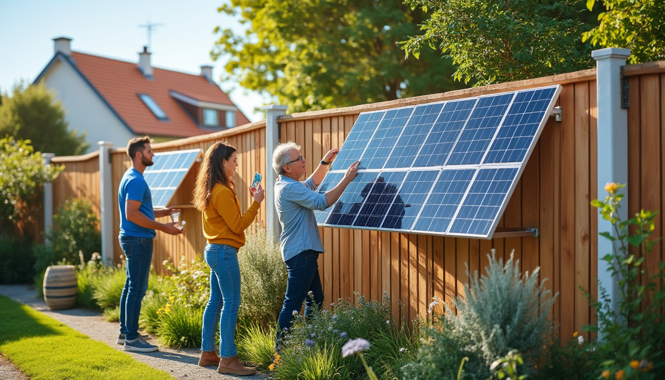 découvrez comment des européens améliorent leurs clôtures en intégrant des panneaux solaires abordables, alliant innovation, écologie et économies d'énergie.