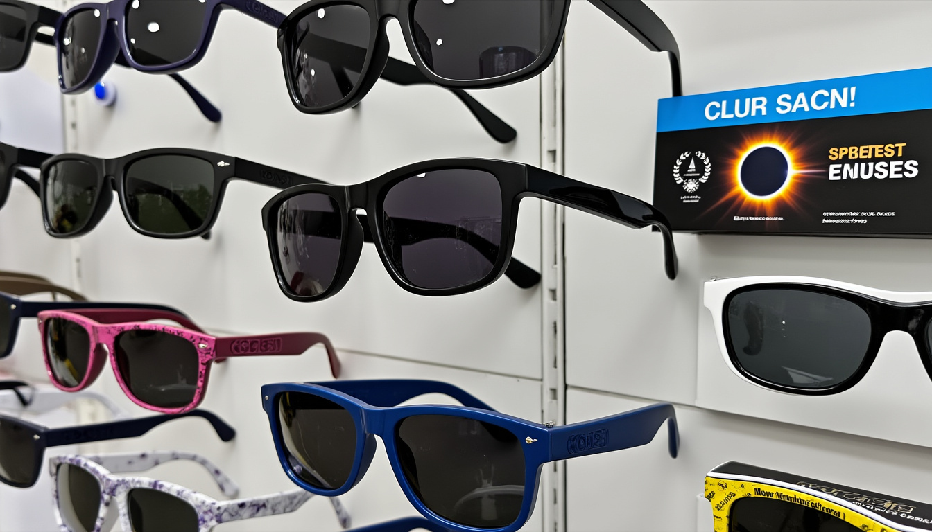 découvrez notre guide essentiel pour choisir des lunettes sûres et profiter pleinement de l'éclipse solaire du 12 août en toute sécurité.