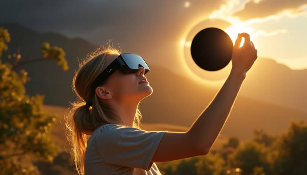préparez-vous pour l'éclipse solaire du 12 août avec cet accessoire amazon à moins de 10 € indispensable pour observer le phénomène en toute sécurité.