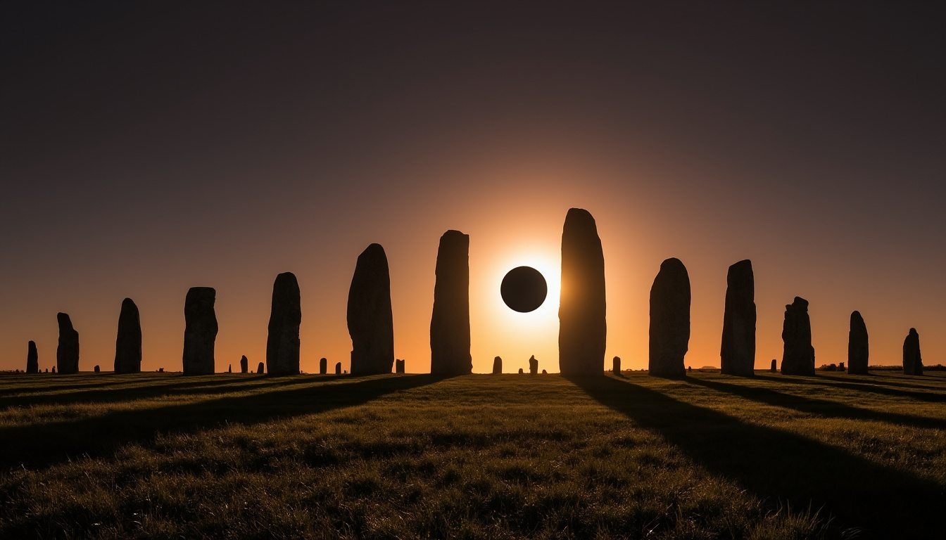 assistez à l'éclipse solaire du 12 août en bretagne et vivez un spectacle céleste exceptionnel à travers toute la région. ne manquez pas cet événement naturel unique !