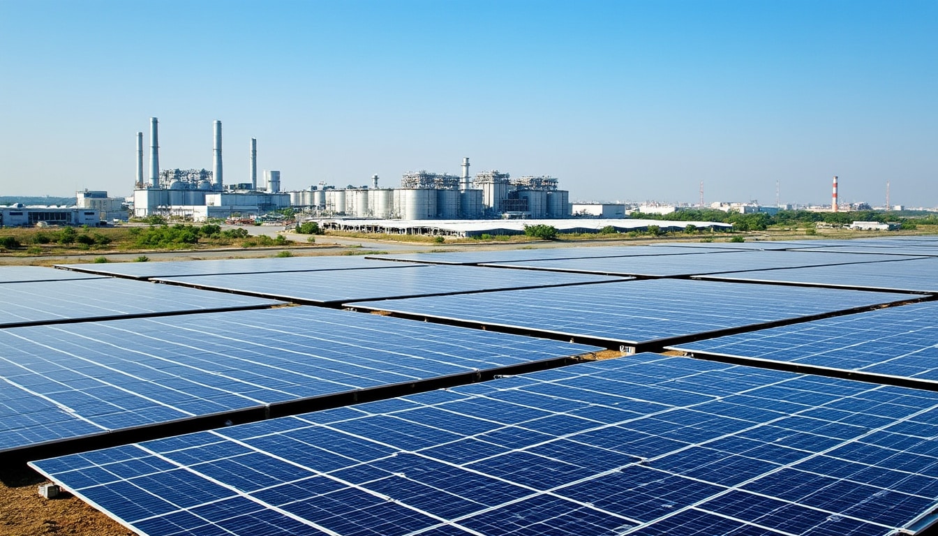 découvrez comment la dépendance énergétique freine la production industrielle en inde et les efforts déployés pour une offensive solaire ambitieuse visant à stimuler la croissance économique durable.