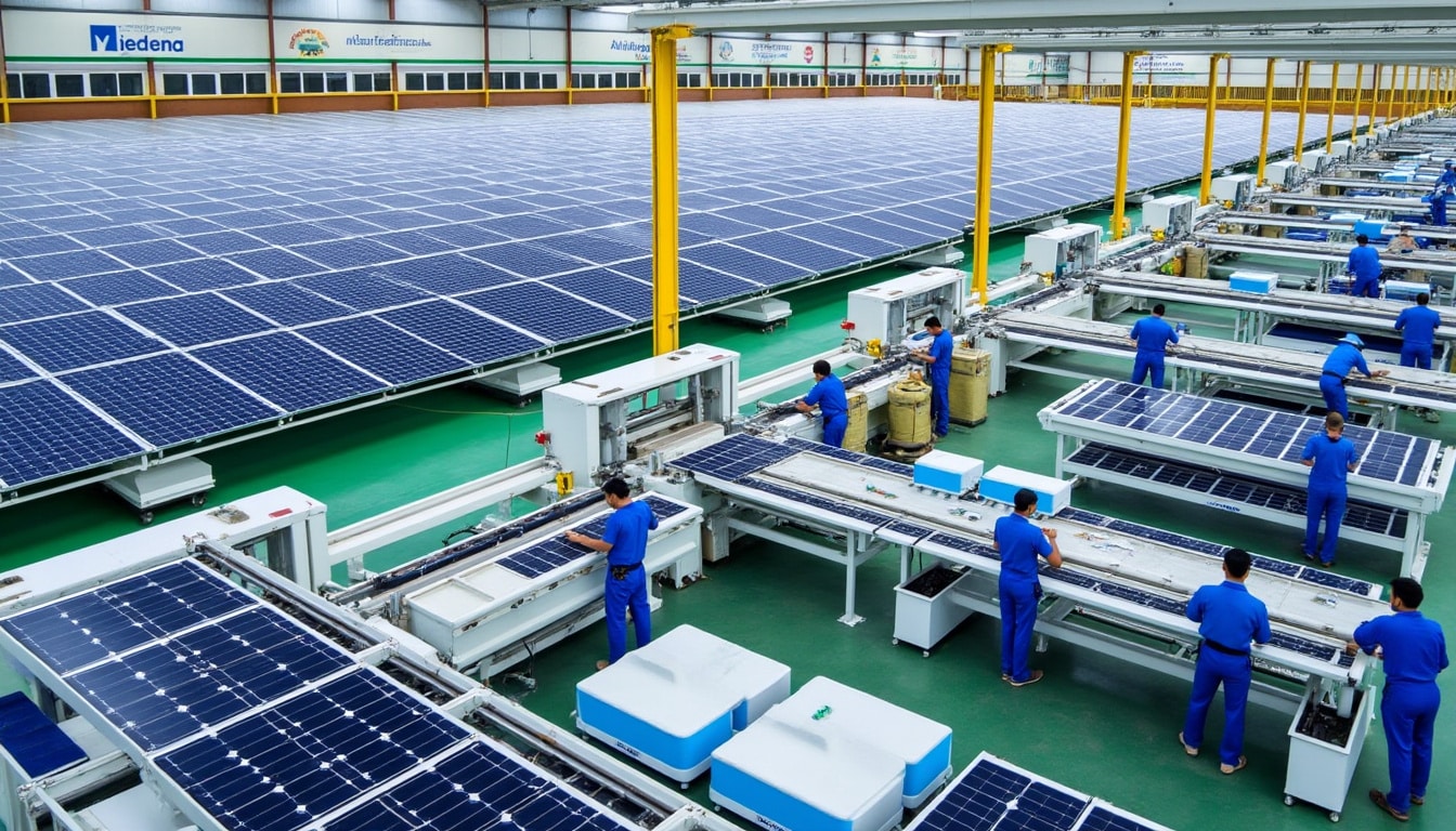découvrez comment la dépendance énergétique freine la production industrielle en inde et explorez l'offensive solaire indienne pour relever ce défi crucial.