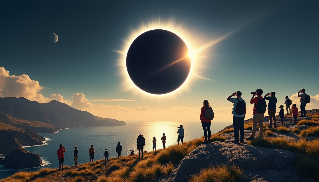 découvrez les horaires exacts et les meilleurs endroits pour observer l'éclipse solaire du 12 août 2026. préparez-vous à vivre un spectacle céleste unique en toute sécurité.