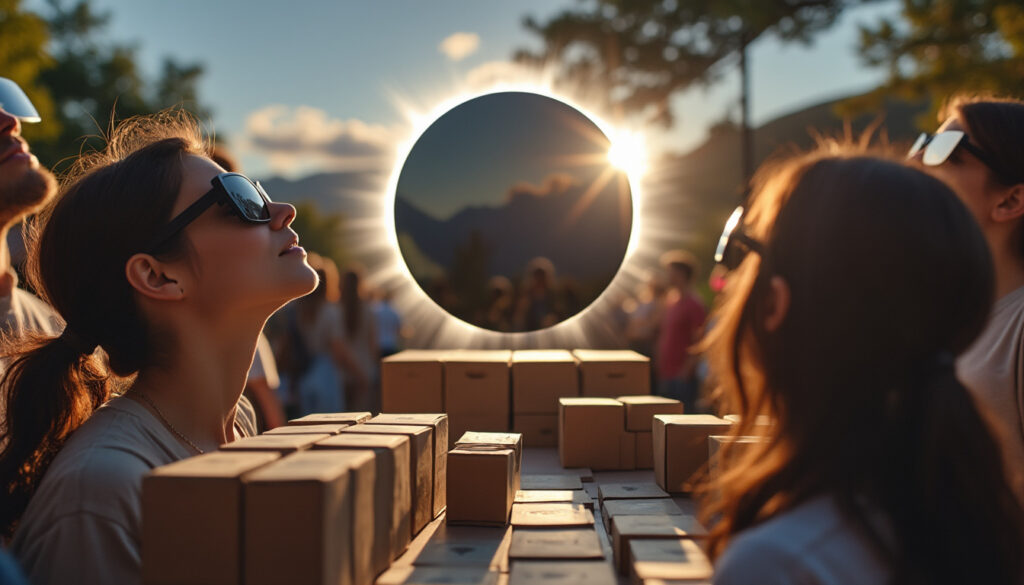découvrez comment obtenir gratuitement vos lunettes de protection pour l’éclipse solaire du 12 août grâce à notre guide complet et sécurisé.