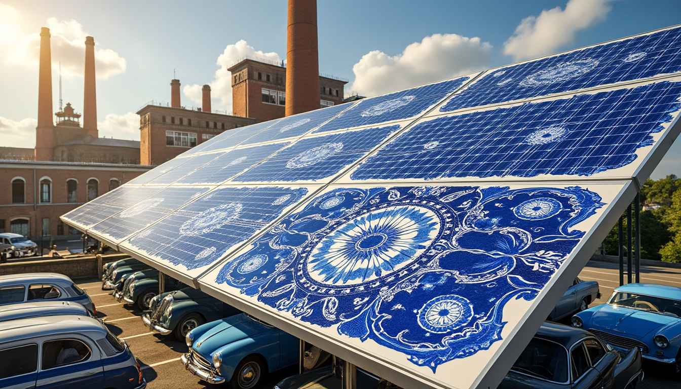découvrez comment sarreguemines intègre l'énergie solaire, perpétuant sa tradition faïencière et son passé industriel automobile pour un avenir durable.