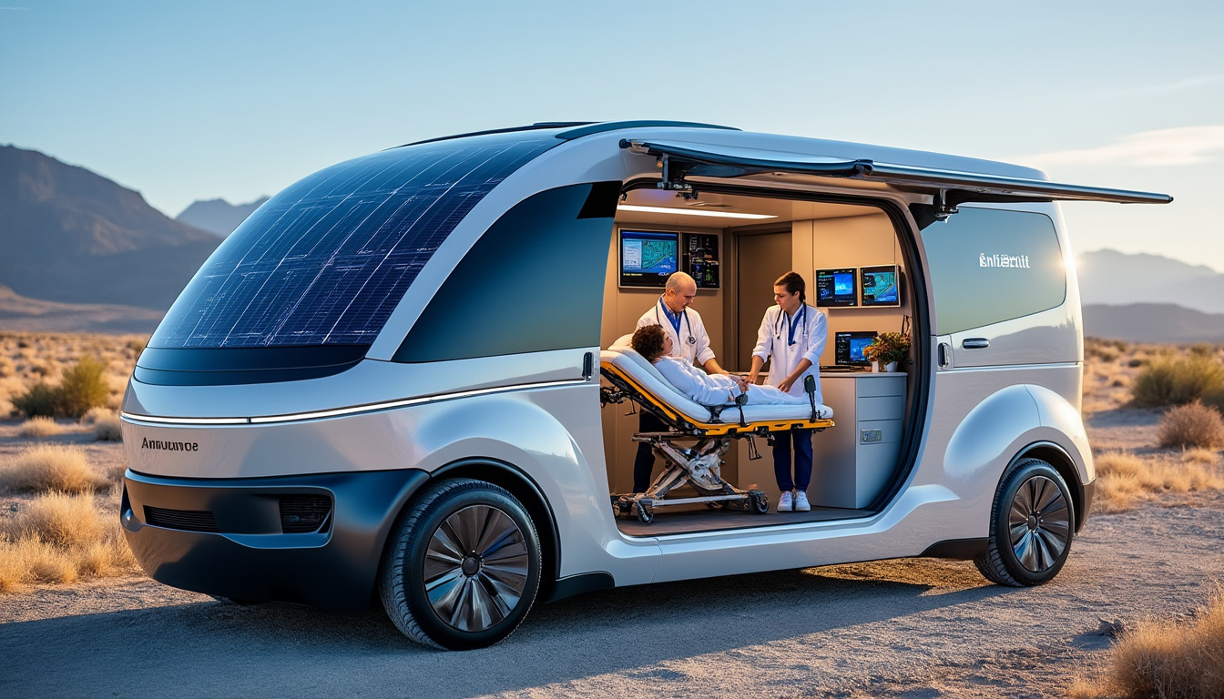 découvrez la première ambulance solaire, une innovation révolutionnaire qui transforme les soins médicaux en zones isolées grâce à une énergie propre et autonome.