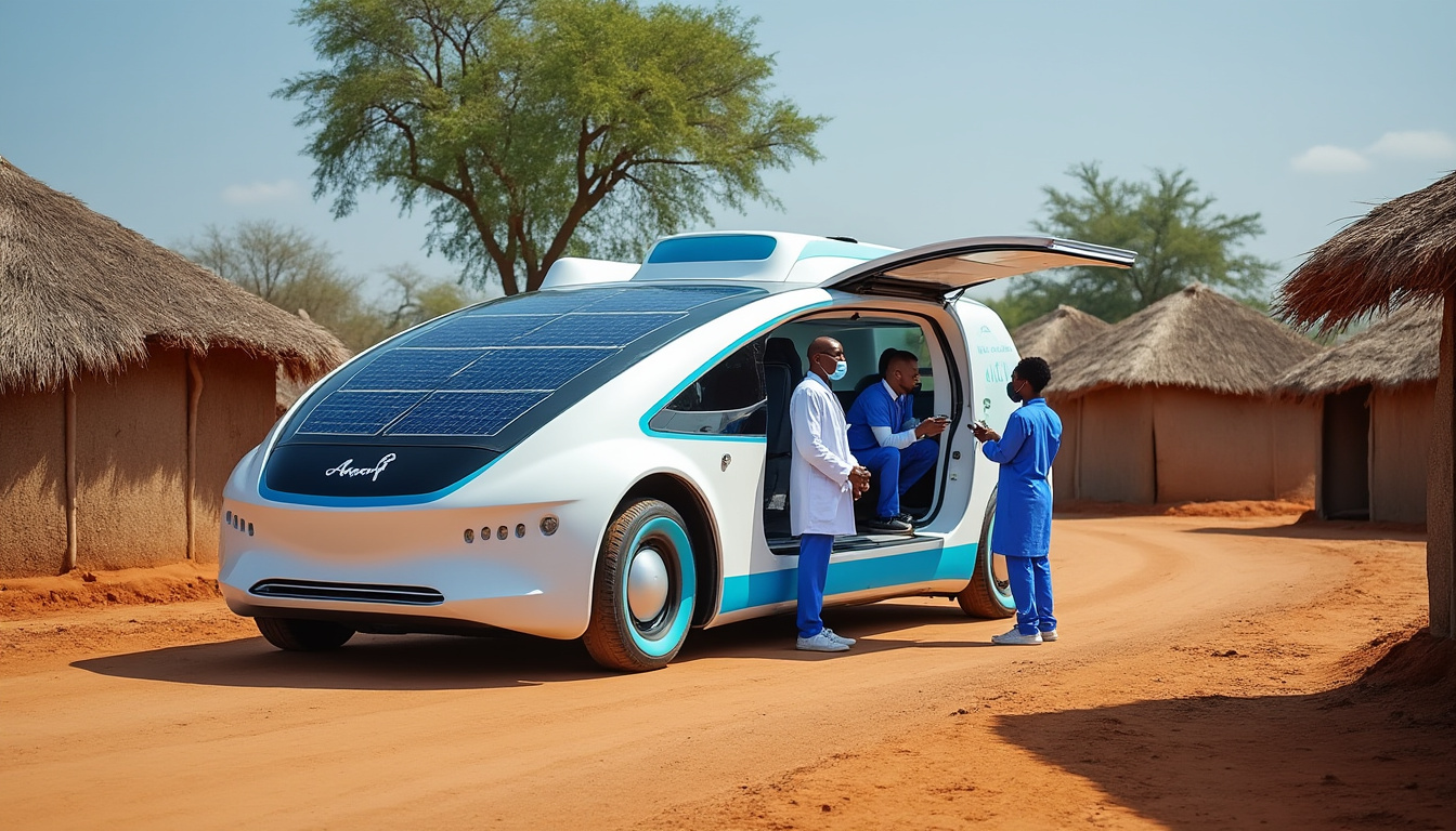 découvrez la première ambulance solaire, une innovation révolutionnaire qui transforme les soins médicaux dans les régions éloignées grâce à une énergie propre et autonome.