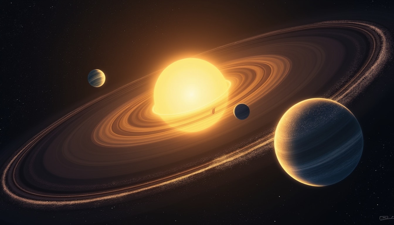 les exocomètes observées autour d’autres étoiles pourraient éclairer les premières étapes de la formation du système solaire et révéler ses secrets.