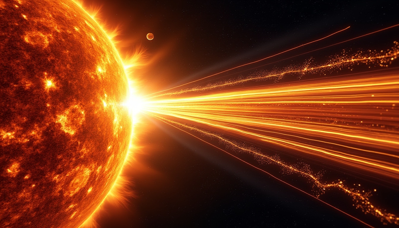 découvrez les mécanismes fascinants qui expliquent comment le soleil accélère le vent solaire à des vitesses supersoniques, influençant notre système solaire et au-delà.